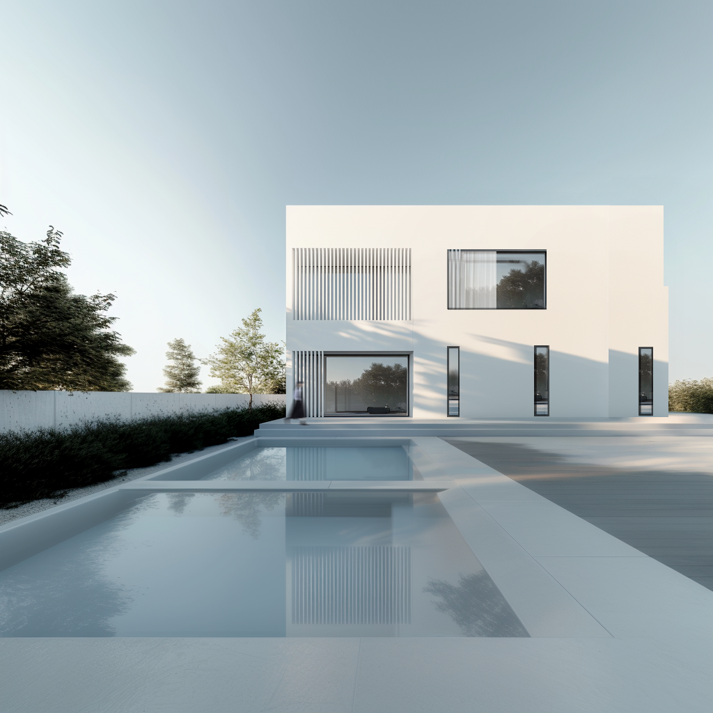 Architecture et conception de villa Med